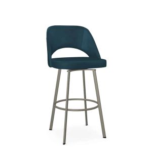 $659
Measures 22"W x 23"D x 44"H.
Available in a variety of fabrics and finishes. Scarlett Bar Stool