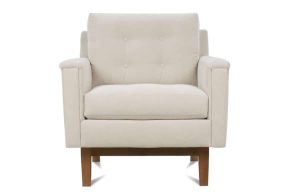 Fabric: $1,469-$2,579.
Measures 32"W x 37"D x 35"H.
Available in a variety of Fabrics. Ethan Chair