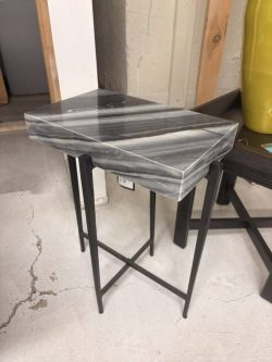 Thick Marble Accent Table