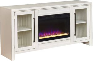 $1,289
Measures 66"W x 18"D x 33"H Tatum Fireplace Console