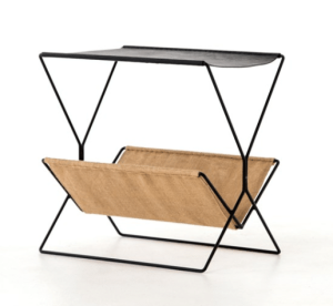 $399
Measures 20"W x 14"D x 20"H. Monarch Magazine Rack