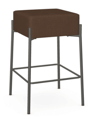 $349
Measures 18"W x 18"D x 44"H.
Available in a variety of fabrics and finishes. Otis Barstool