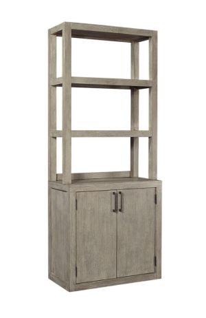 $1,039
Measures 32"W x 16"D x 78"H. Platinum Bookcase