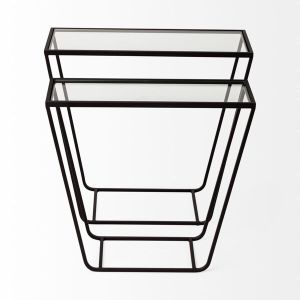 $279
Measures 24"W x 10"D x 22"H. Rectangular Accent Tables