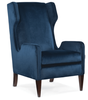 $1,629-$4,429
Measures 30"W x 35"D x 47"H.
Available in a variety of fabrics and finishes. Matching ottoman available. Rue Wing Chair