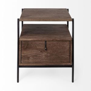 $569
Measures 20"W x 21"D x 24"H. Square End Table