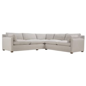 $5,789-$8,669
Measures 116"L x 110"D x 35"H.
Available in a variety of fabrics and finishes.
Multiple configurations available.
Quick ship option. Sylvie Sectional