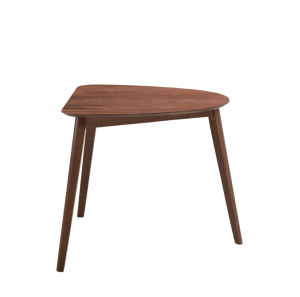 $299
Measures 35.5"L x 31.5"D x 29.5"H. Walnut Triangle Dining Table