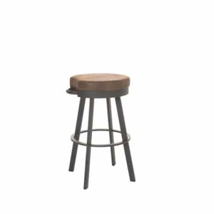 $359
Measures 18"W x 18"D.
Available in counter height and bar height.
Multiple fabric and finishes available. Bryce Bar Stool