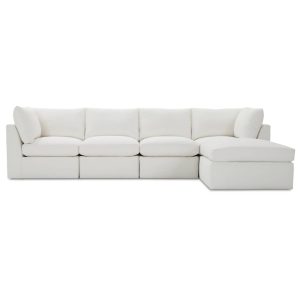 Fabric: $5,939-$10,709 Measures 134"W x 70"D, 31"H. Zander Sectional