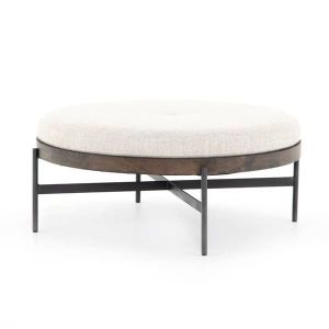 $749
Measures 39" Diameter x 17"H. Edwyn Ottoman