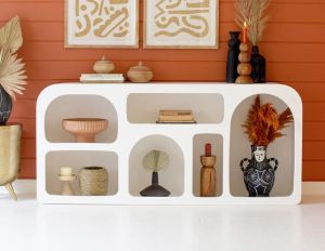 White Console Table